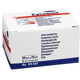 Hartmann Eycopad Οφθαλμικά Επιθέματα μη αποστειρωμένα 56x70mm [4156200], 5τμχ