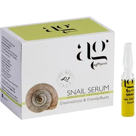 Ag Pharm Αμπούλες Snail Serum για Επούλωση & Επανόρθωση της Επιδερμίδας, 2ml