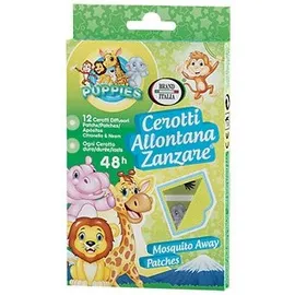 Medico Italia Brand Αντικουνουπικά Παιδικά Τσιρότα με σχέδια Puppies, 12τμχ