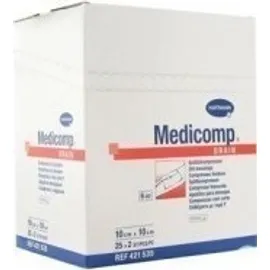 Hartmann Medicomp 10x10cm Επιθέματα Αποστειρωμένα 25x2pcs