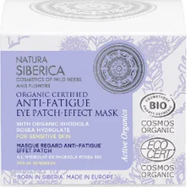 Natura Siberica Organic Certified Eye Patch Οργανική Mask Κατά Της Κόπωσης Με Εφέ Patch 50ml
