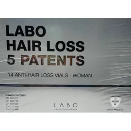 Labo Anti Hair Loss 5 Patents Woman Αγωγή Κατά Της Τριχόπτωσης Για Γυναίκες 14 Φιαλίδια x 3.5ml