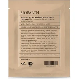 Bioleon BioEarth Antiaging Intense Face Mask Ενυδατική Αντιρυτιδική Μάσκα Προσώπου με Υαλουρονικό Οξύ 15ml