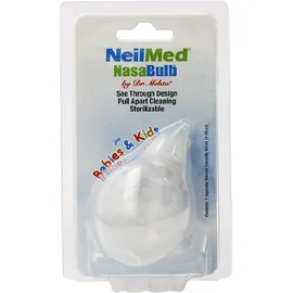 NeilMed Nasa Bulb Συσκευή Ρινικής Απόφραξης Σιλικόνης 1 Τεμάχιο
