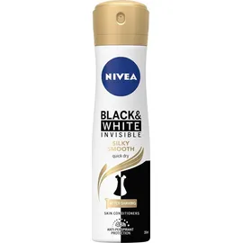 Nivea Black & White Invisible Silk Smooth Γυναικείο Αποσμητικό Spray 48h Προστασίας 150ml
