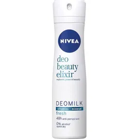 Nivea Beauty Elixir Fresh Deomilk Γυναικείο Αποσμητικό Spray 48h Προστασίας 150ml