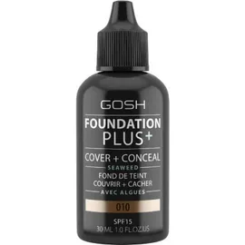 Gosh Foundation Plus+ Tan 10, 30ml