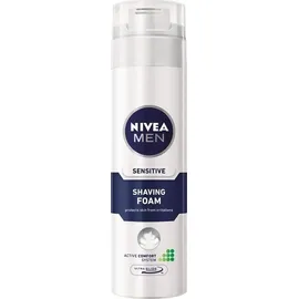 Nivea Men Sensitive Shaving Foam Ανδρικός Αφρός Ξυρίσματος για Ευαίσθητες Επιδερμίδες 250ml