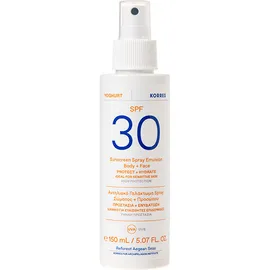 Korres Yoghurt Sunscreen Spray Emulsion Face & Body SPF30 150ml