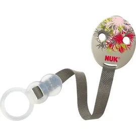 NUK Αλυσίδα πιπίλας Χρώμα Γρι 1 τμχ