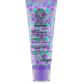 Natura Siberica Blueberry Siberica, Κρεμώδης Αφρός καθαρισμού προσώπου, για όλους τους τύπους επιδερμίδας,100ml