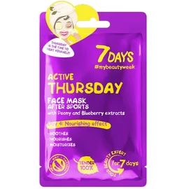 7DAYS Active Thursday Sheet Mask 28g