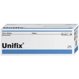 Kessler Unifix Μη Αποστειρωμένες Γάζες 10cm x 10cm, 100 τεμάχια