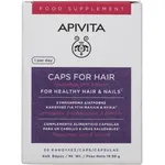 Apivita Συμπληρωμα Διατροφης Για Υγιη Μαλλια Νυχια 30 Caps