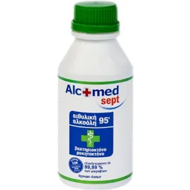 Alcofarm Alcomed Sept Οινόπνευμα 95° Γεωργικής Προέλευσης 400ml