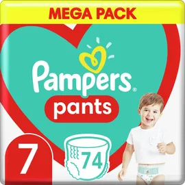 Pampers Pants Mega Pack No 7 74 τεμάχια