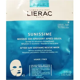 Lierac Sunissime After Sun Soothing Rescue Mask 18ml 1τμχ