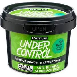 Beauty Jar “UNDER CONTROL” Scrub προσώπου για ακνεϊκές επιδερμίδες, 120gr