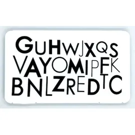 Πλαστική Θήκη Μάσκας Λευκή Με Γραάμματα