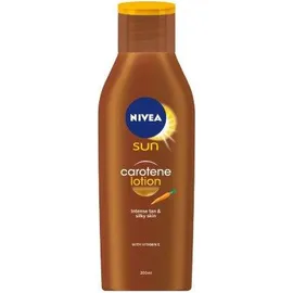 Nivea Sun Carotene Lotion Deep Tanning No SPF, Αντηλιακή Λοσιόν Σώματος για έντονο Μαύρισμα 200ml