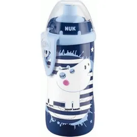 NUK Παγουράκι Flexi Cup με καλαμάκι Soft 300 ml 12+m Χρώμα Ροζ