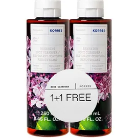Korres PROMO Body Cleanser Lilac Αφρόλουτρο Πασχαλιά 250ml 1+1 ΔΩΡΟ
