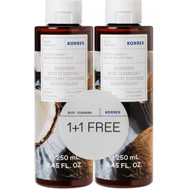 Korres PROMO Body Cleanser Water Coconut Αφρόλουτρο Καρύδα 250ml 1+1 ΔΩΡΟ