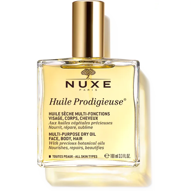 Nuxe Huile Prodigieuse, Ξηρό Ενυδατικό Λάδι για Πρόσωπο, Μαλλιά & Σώμα  100ml - Fedra