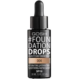 Gosh Foundation Drops Natural Κάλυψη προσώπου με SPF10, 30ml
