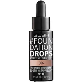 Gosh Foundation Drops Tawney Κάλυψη προσώπου με SPF10, 30ml