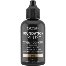 Gosh Foundation Plus+ Golden 08, 30ml