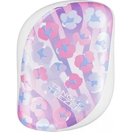Tangle Teezer Compact Styler Digital Leopard Pink-Lilac Βούρτσα Μαλλιών για Εύκολο Χτένισμα