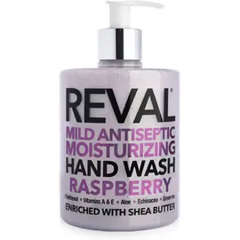 Intermed Reval Mild Antiseptic Moisturizing Rasberry Hand Wash Υγρό Κρεμοσάπουνο Χεριών με Άρωμα Ρασμπερι, 500ml.