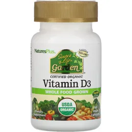 Nature`s Plus Source Of Life Garden Vitamin D3 Vegan Friendly Βιταμίνη D3 2.500IU 60caps