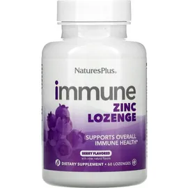 Nature's Plus Immune Zinc Lozenge Berry Flavored 60loz