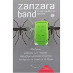 Zanzara Band Εντομοαπωθητικό Αδιάβροχο Βραχιόλι, ΠΡΑΣΙΝΟ  Άνω των 2 Ετών, 1 Τεμάχιο, Size Small/Medium