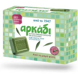 Αρκάδι Πράσινο Σαπούνι σε Πλάκες 4x150gr