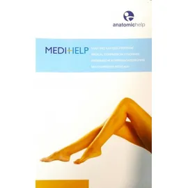 Anatomic Help Κάλτσες Κάτω Γόνατος Ανοιχτές Διαβαθμισμένης Συμπίεσης, Class 1, Χρώματος Μαύρο, Μέγεθος XL [00-2313]