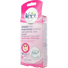 Veet Ταινίες Προσώπου Κρύο Κερί Έτοιμες για Χρήση 20Τμχ