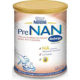 Nestle Pre Nan Discarge Βρεφικό Γάλα για Λιποβαρή & Προώρα Μωρά από τη Γέννηση 400gr