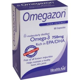 HEALTH AID OMEGAZON 750MG 60CAPS -BLISTER