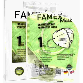Πράσινη Μάσκα Προστασίας Προσώπου FFP2 με CE πιστοποίηση 5 στρωμάτων
