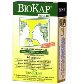 Biokap Miglio Forte 60 caps-Συμπλήρωμα Διατροφής με Αμινοξέα, Μέταλλα και Βιταμίνες που Συμβάλλει στην Υγεία Μαλλιών και Νυχιών