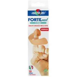 Master Aid Forte Med Finger Γάζα Αυτοκόλλητη Για Δάχτυλο 150x20mm 10τμχ