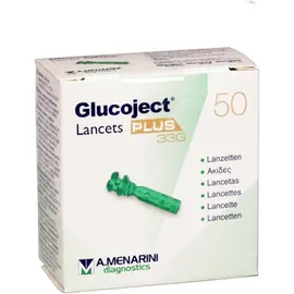 Menarini Glucoject Lancets Plus 33G 50τμχ