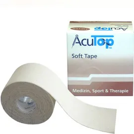 AcuTop Tape Κινησιοθεραπείας Classic-ΛΕΥΚΟ