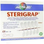 Master Aid Sterigrap - Ταινία Σύγκλησης Τραύματος, 15 strip