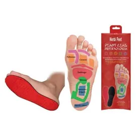 ALFACARE - Herbi Feet Plantillas Πέλματα Ρεφλεξολογίας Ζεύγος SMALL - 1τμχ