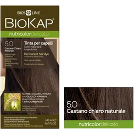 BIOKAP βαφή μαλιών 5.0 ΦΥΣΙΚΟ ΑΝΟΙΧΤΟ ΚΑΣΤΑΝΟ