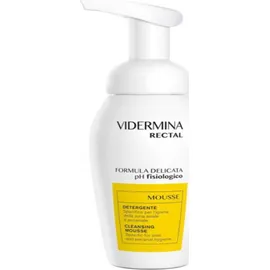 Vidermina Rectal Cleansing Mousse - Αφρός καθαρισμού για την υγιεινή της περιπρωκτικής περιοχής και των αιμορροϊδων, 200ml